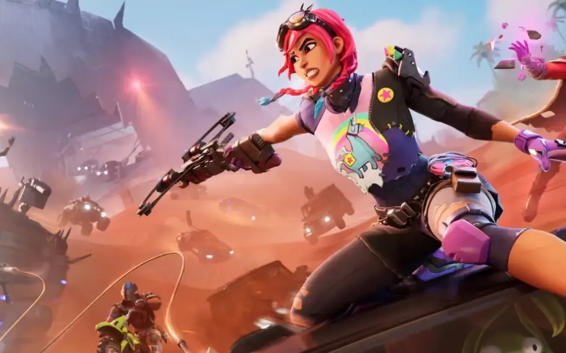 Fortnite action key art