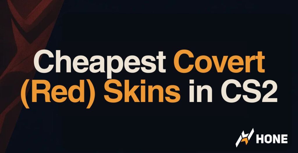 Cheapest Covert (Red) Skins in CS2 – List