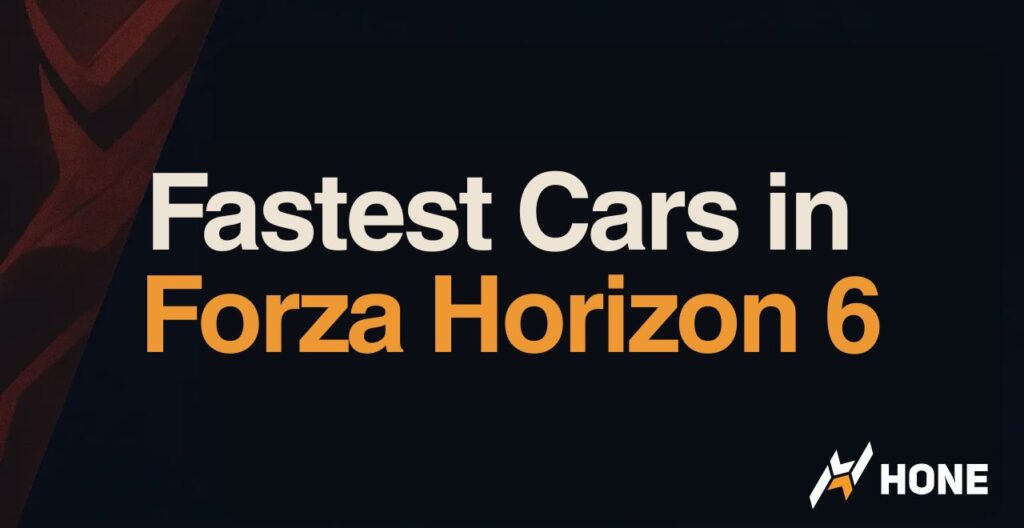 TOP 10 Fastest Cars in Forza Horizon 6