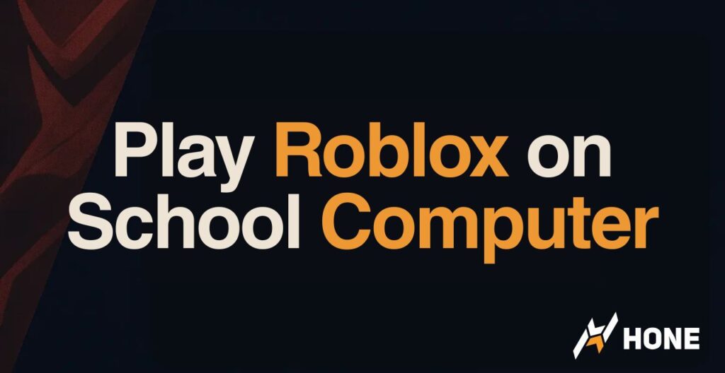 How to Play Roblox on School Computer