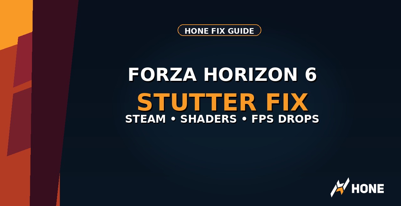 Forza Horizon 6 stuttering fix Hone thumbnail